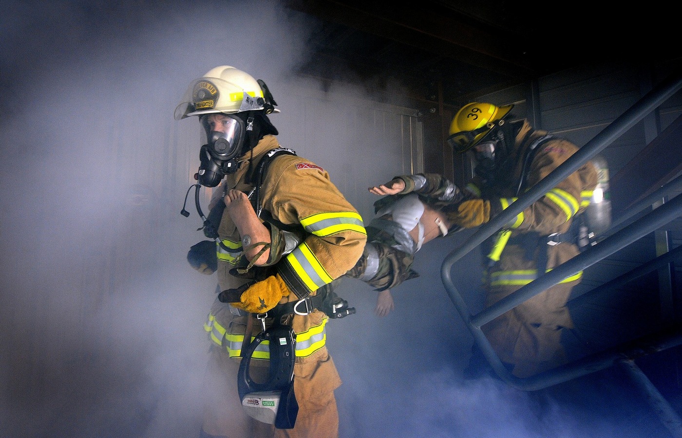 Firefighters in New York